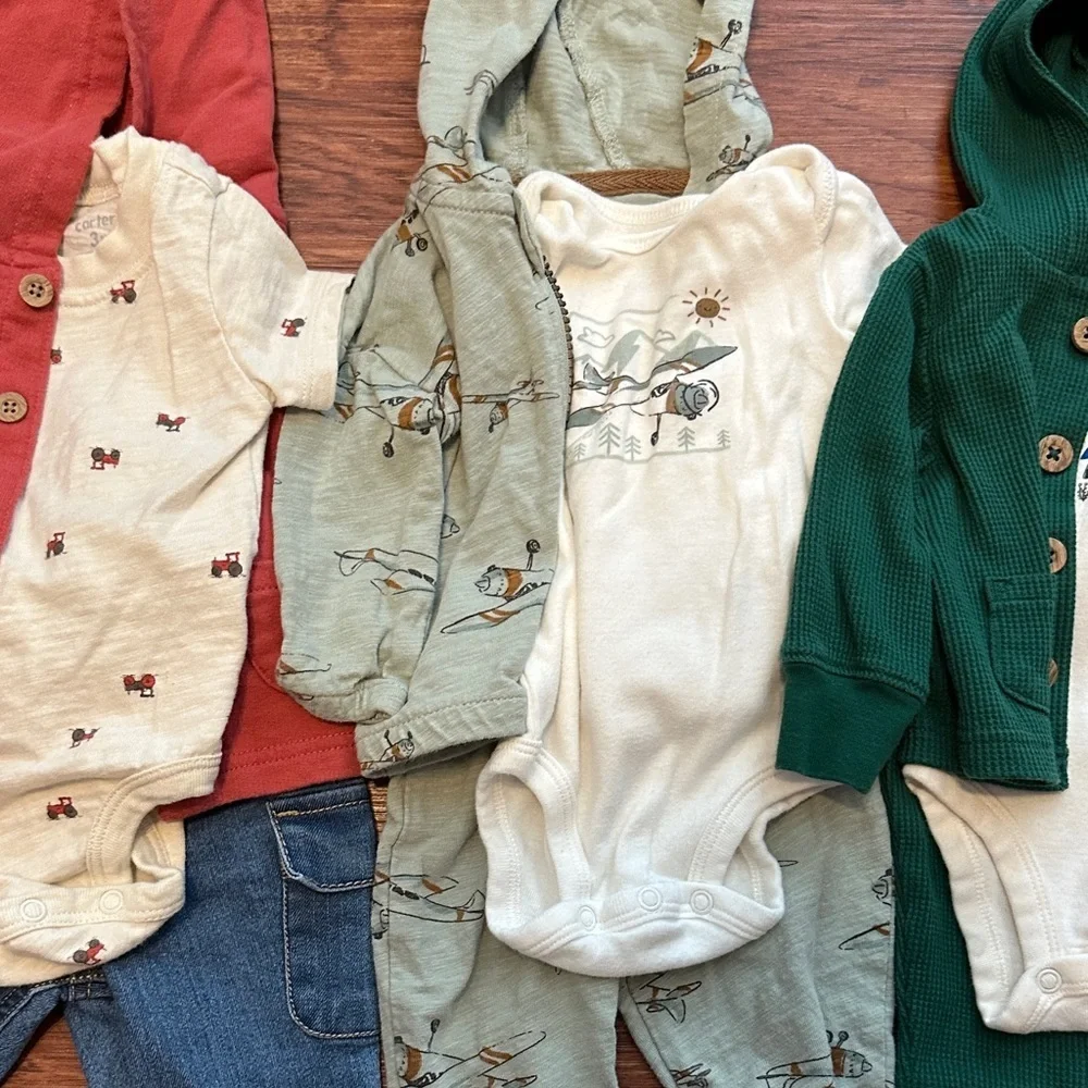 Carter’s Boy Matching Set Bundle 3 Months